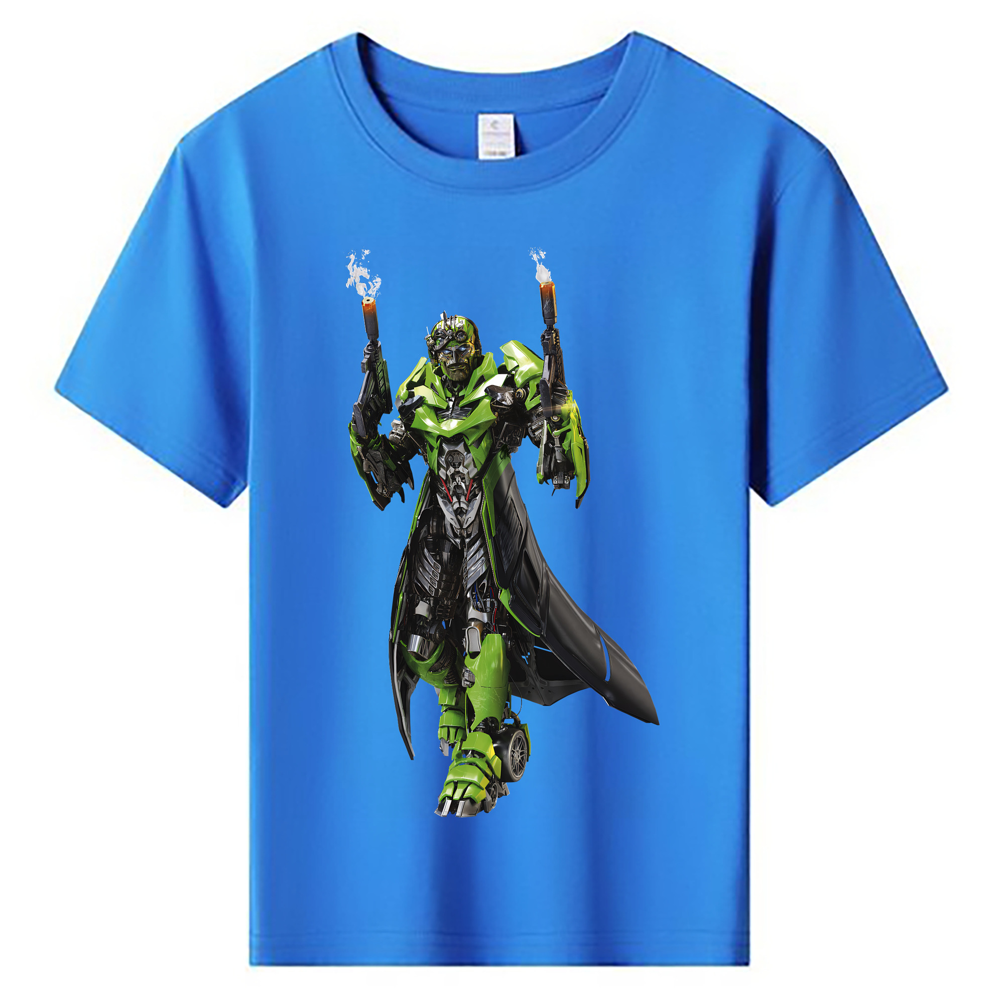 （画像用） Transformers トランスフォーマー 綿100％キッズTシャツ（フロントプリント）